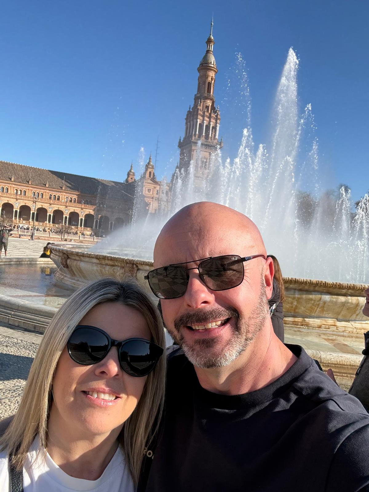 Lauren and Gary, the husband-and-wife team behind Imagine Blinds & Shutters